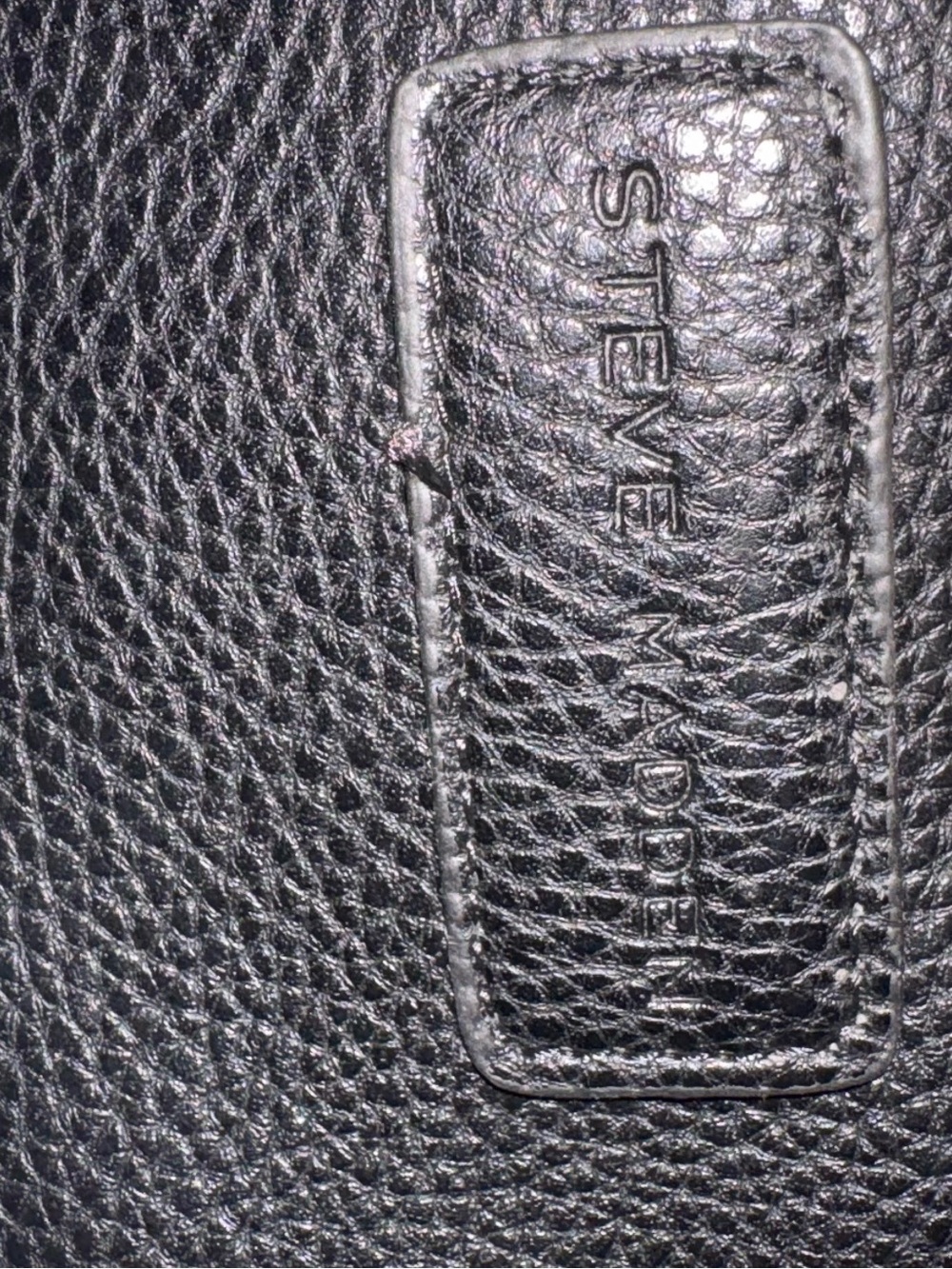 NWT Steve Madden Black BLYLAH Tote w/Matching Wristlet & Tassel - Picture 6 of 12